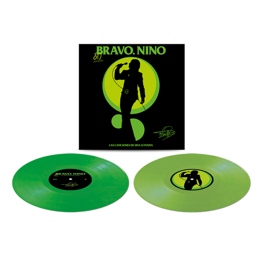 Bravo, Nino. Las Canciones de Una Leyenda. 80 Aniversario - Vinilo (Edición Limitada Color Verde Vivo y Verde Flúor 2LP)