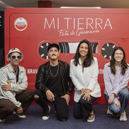 Amstel presenta una versión solidaria de Nino Bravo: "Mi tierra, feta de germanor"