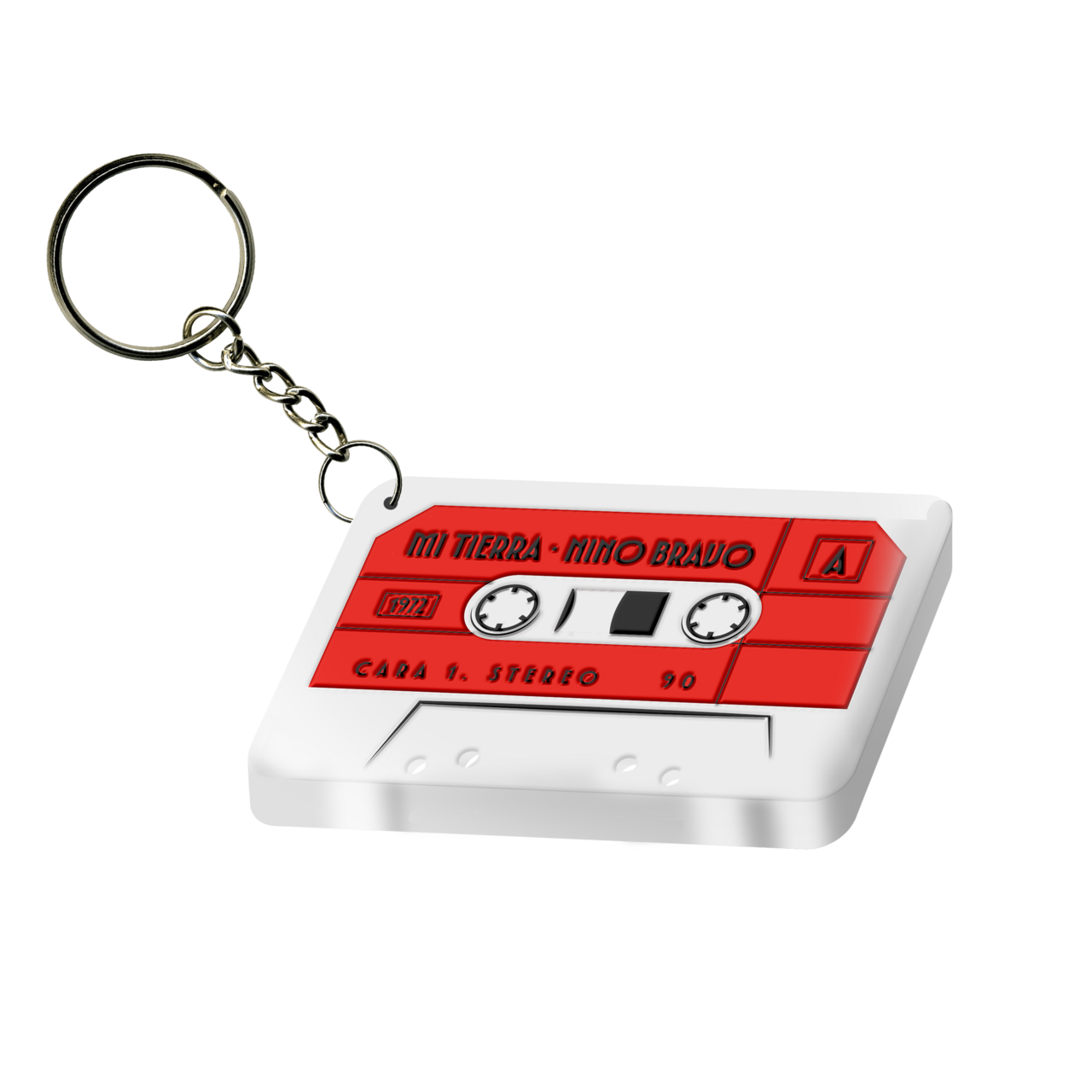 Llavero Cassette "Mi Tierra"